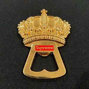Gold Supreme Crown Bottle Opener